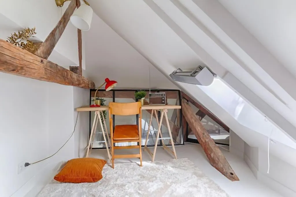 Mykeypers - Fantastic Designed Parisan Loft 2br/6p- Le Marais Apartment Paris