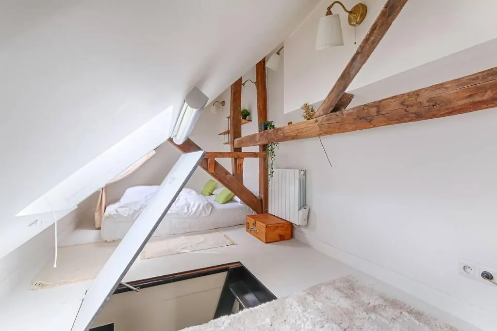 Lejlighed Mykeypers - Fantastic Designed Parisan Loft 2br/6p- Le Marais *